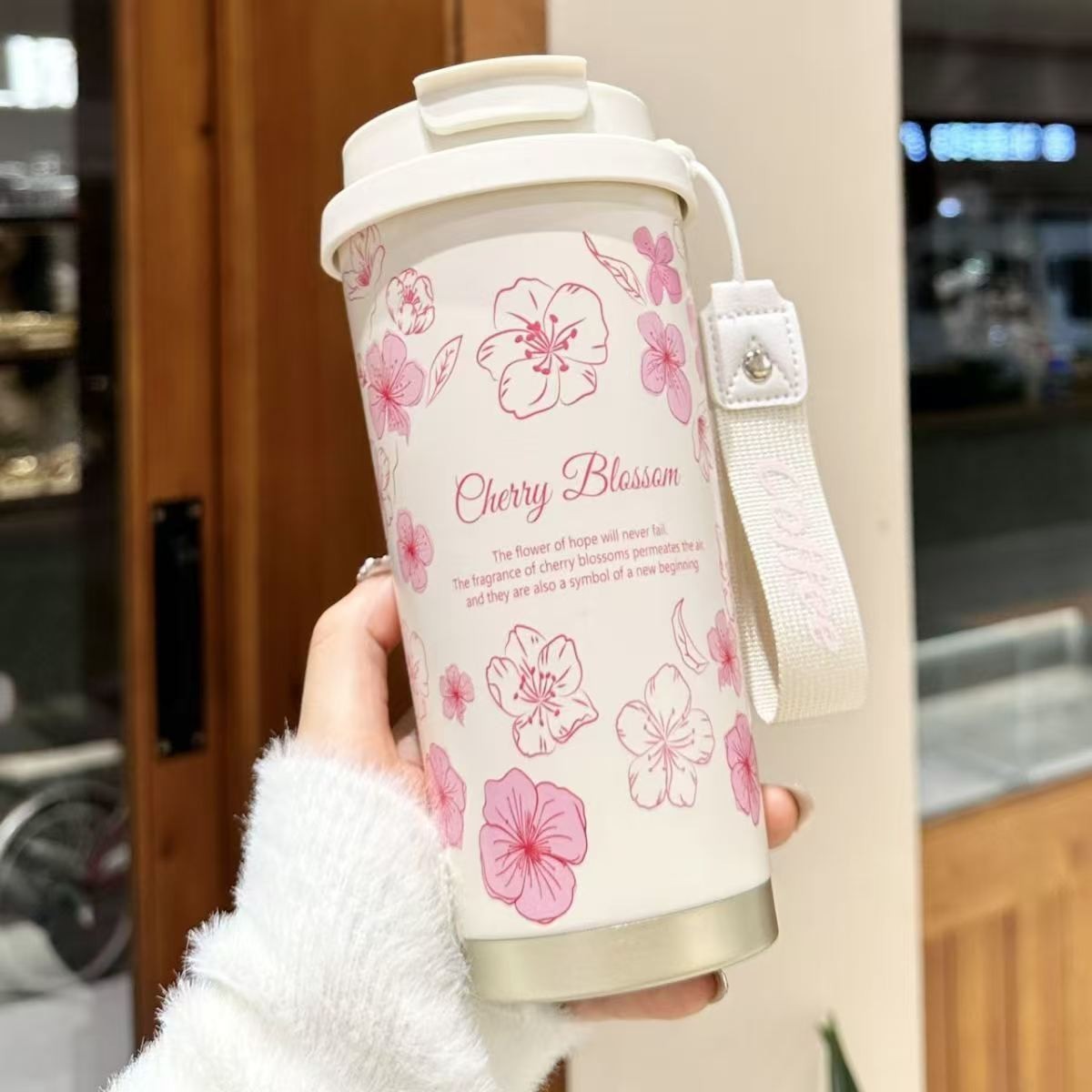 Stainless Steel Portable Coffee Cup Bright Mart