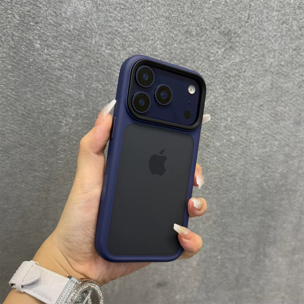 With Camera Control Button Case for Iphone 17 Pro Max 17Pro Slim Matte Translucent PC TPU Shockproof Cover for Iphone 17 Air