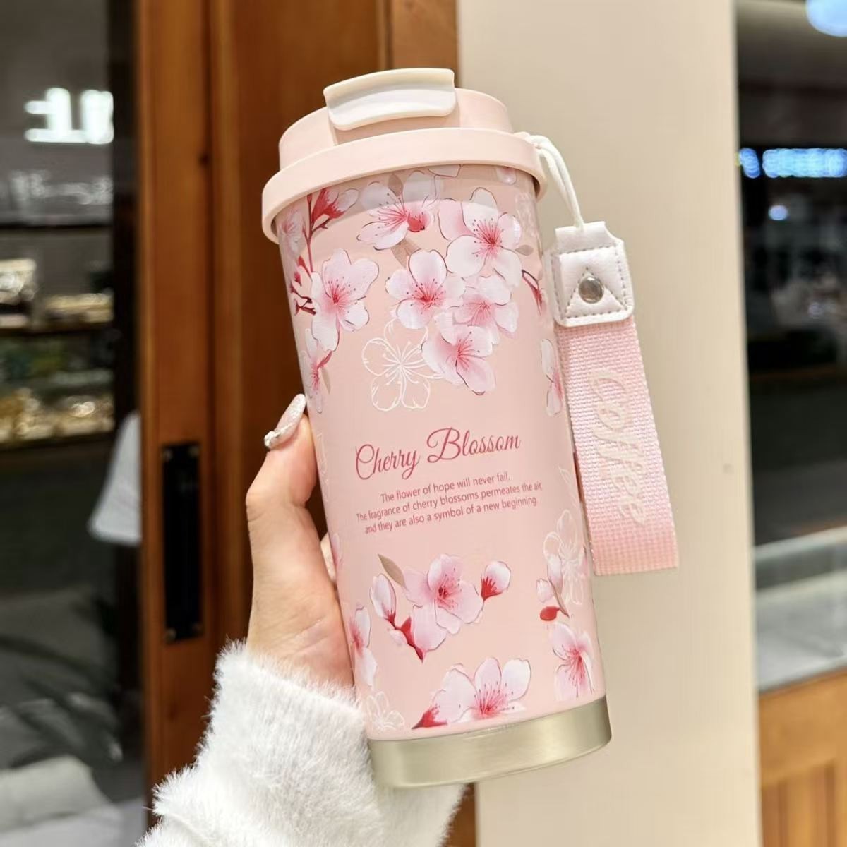 Stainless Steel Portable Coffee Cup Bright Mart