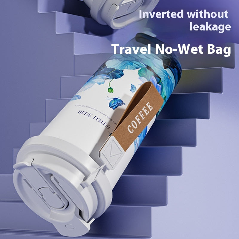 Stainless Steel Portable Coffee Cup Bright Mart