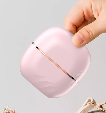 Cordless Mini Hair Straightener Brush – Pocket-Size, Rechargeable & Travel Friendly Bright Mart