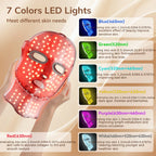 FOLOKE Red Light Therapy Mask for Face & Neck Bright Mart