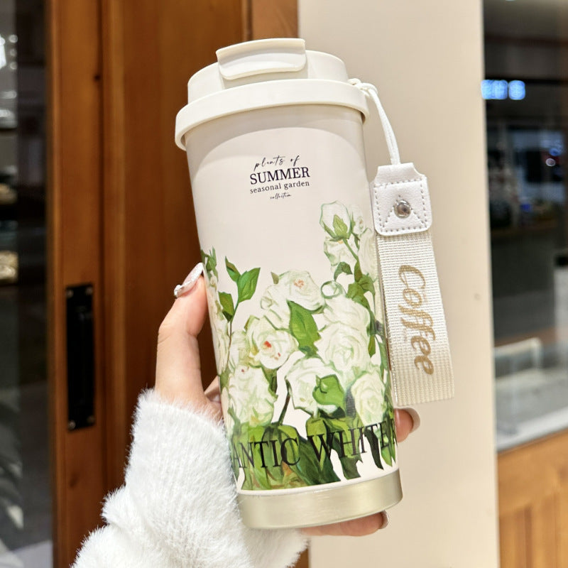 Stainless Steel Portable Coffee Cup Bright Mart