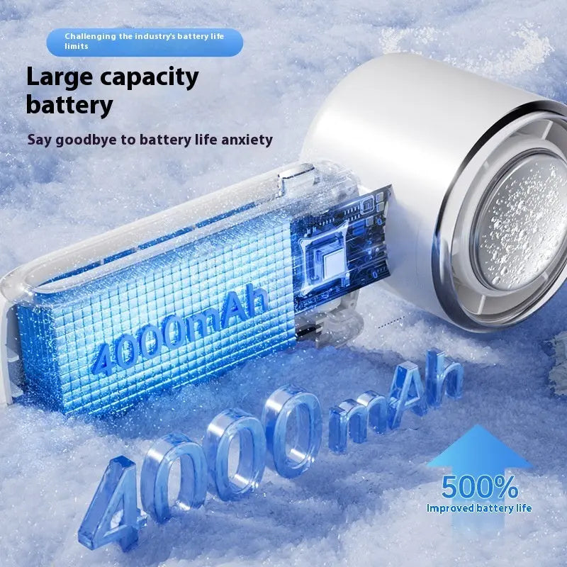 Ice Pack High-Speed Handheld Electric Fan Bright Mart