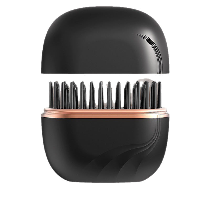 Cordless Mini Hair Straightener Brush – Pocket-Size, Rechargeable & Travel Friendly Bright Mart