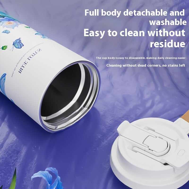 Stainless Steel Portable Coffee Cup Bright Mart