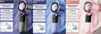 Ice Pack High-Speed Handheld Electric Fan Bright Mart