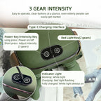 Wireless Neck & Shoulder Massager with Heat – Deep Tissue 4D Bright Mart