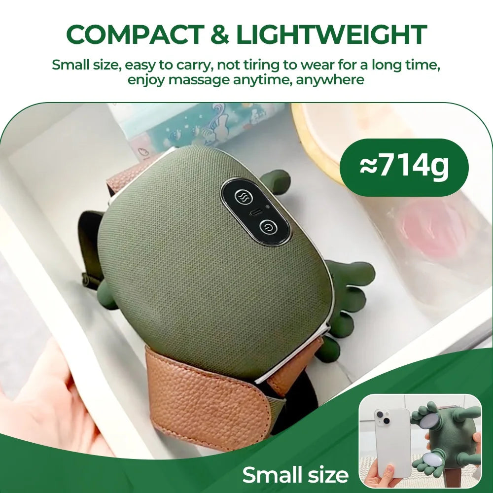 Wireless Neck & Shoulder Massager with Heat – Deep Tissue 4D Bright Mart