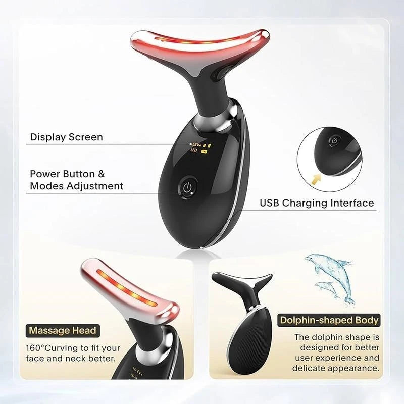 Red Light Therapy Wand – Face & Neck Sculpting & Anti-Wrinkle Tool Bright Mart