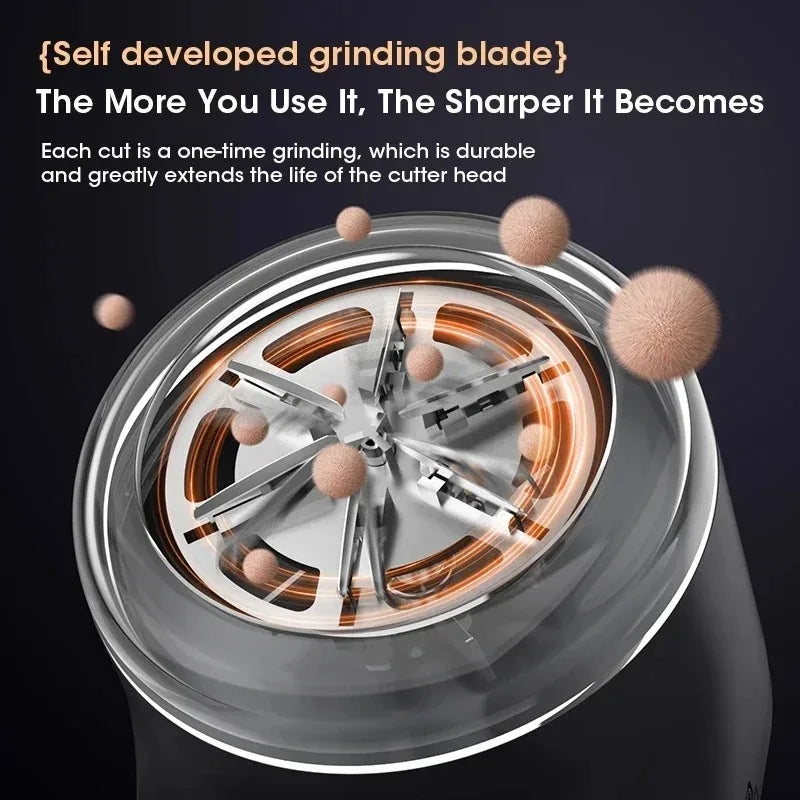 Portable Electric Fabric Shaver Rechargeable LED Display