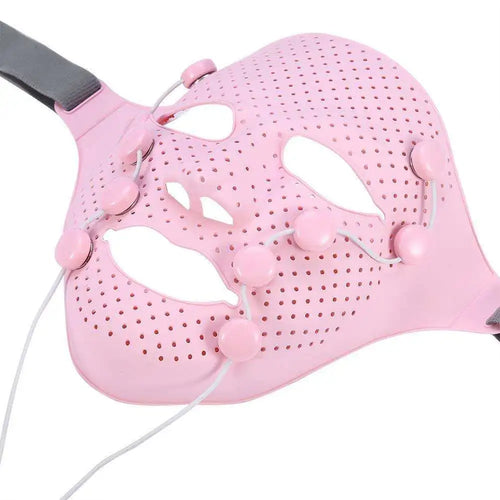 Electric Facial Massage Mask – Anti-Aging 3D Silicone SPA Magnet Beauty Massager for Wrinkle Reduction