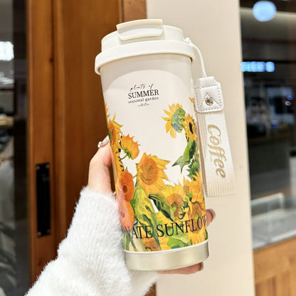 Stainless Steel Portable Coffee Cup Bright Mart
