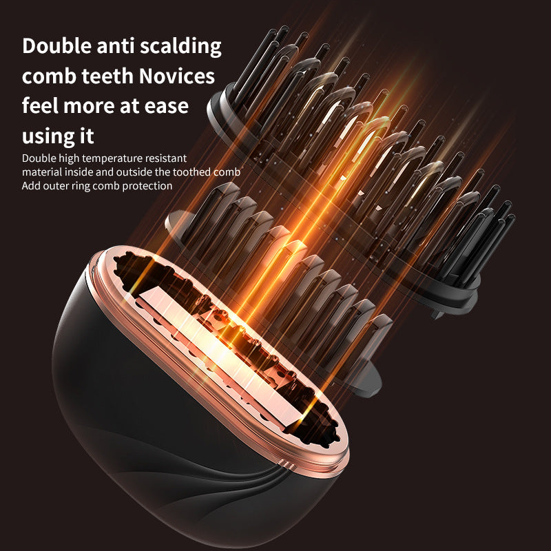 Cordless Mini Hair Straightener Brush – Pocket-Size, Rechargeable & Travel Friendly Bright Mart