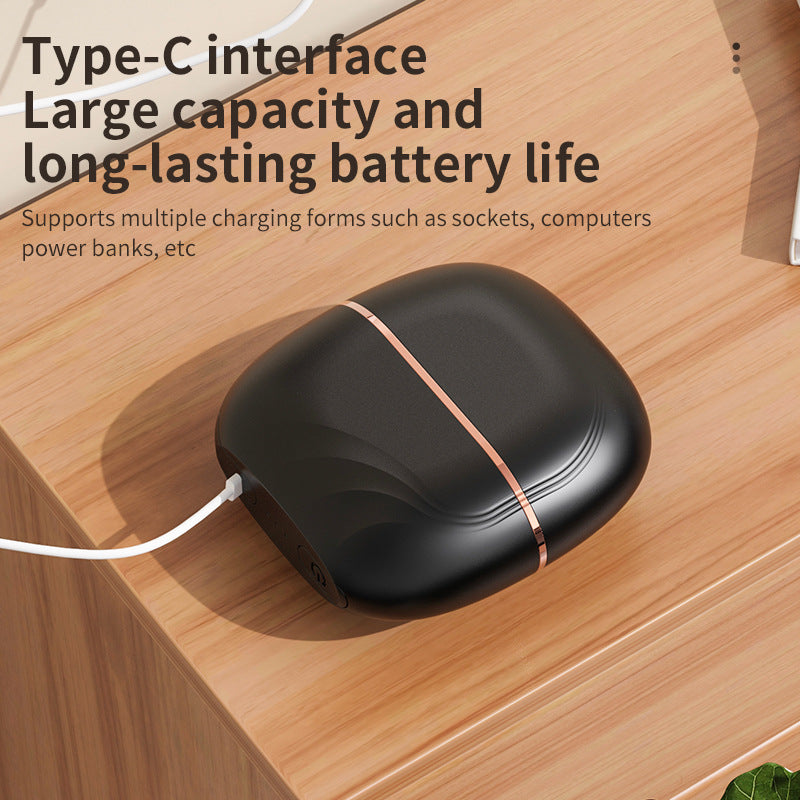 Cordless Mini Hair Straightener Brush – Pocket-Size, Rechargeable & Travel Friendly Bright Mart