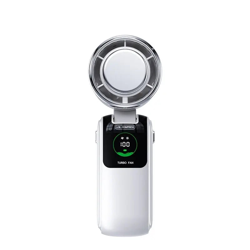 Ice Pack High-Speed Handheld Electric Fan Bright Mart